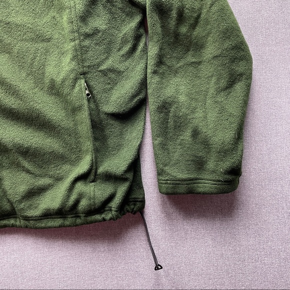 Bass Pro Shops Burgundy Full Zip Pocketed Cinch Waist Soft Fleece Jacket XL - Picture 3 of 8